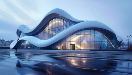 design modern architecture background illustration urban contemporary, minimalism innovation, aesthetic sustainable design modern architecture background