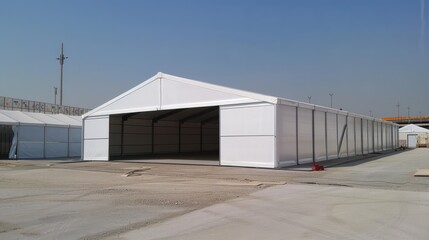 Obraz premium Mobile warehouses