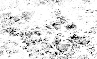 Rough black and white texture vector. Distressed overlay texture. Grunge background. Abstract textured effect. Vector Illustration. Black isolated on white background. EPS10