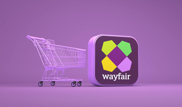 Wayfair, Commerce Visual Concept. Social Media Background.
