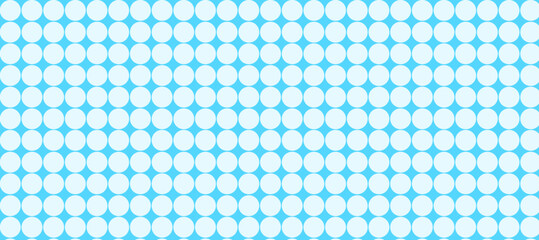 Blue and white seamless pattern with dots in lines as a background