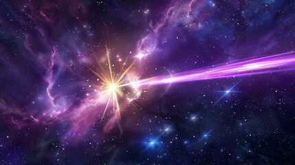 Illustration of GRB 090423, the Most Distant Gamma-Ray Burst