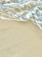 waves on the beach