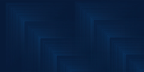 Dark blue background. Modern line stripes curve abstract presentation background. Luxury paper cut background. Abstract decoration, golden pattern, halftone gradients, 3d Vector illustration