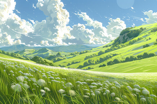 Gravity Landscapes: A Swiss-Style Exploration of Video Glitches and Highly Realistic Cloud Cores in Italian Landscapes - Powered by Adobe