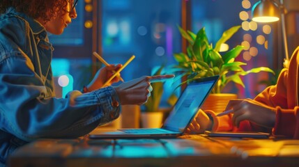 The collaborative office meeting