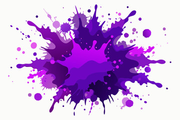 Colorful Artistic Watercolor Splash Design
