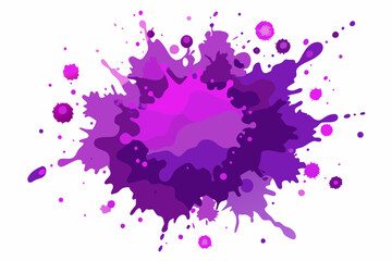 Colorful Artistic Watercolor Splash Design
