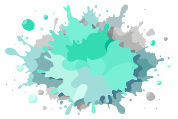 Obraz premium Colorful Artistic Watercolor Splash Design 