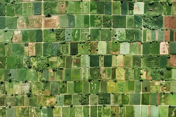 Fototapeta premium Analyzing satellite imagery for agricultural monitoring