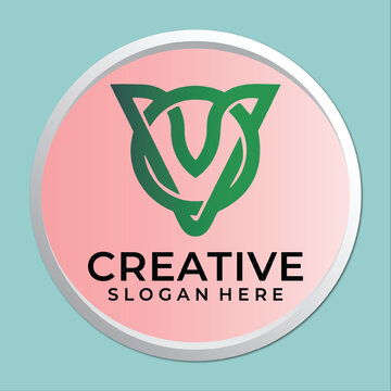 Letter ov, vo initial logotype. Initial VO logo and OV logo. Letter V VO creative elegant Monogram. vector logo for business and company