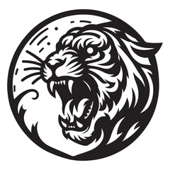 Tiger Head vector for logo design