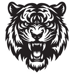 lion head vector