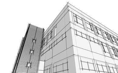 modern office building