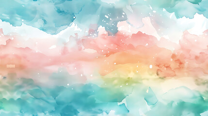 Obraz premium watercolor, paint, paint design, vibrant, colorful, wallpaper, background, banner, website