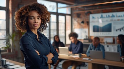 The confident business leader