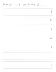Family Meal Planner