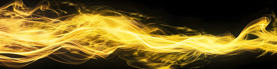 Dynamic Coloured Streak on Dark Background