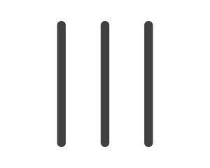 Hamburger menu icon, buttons for website, UI navigation, mobile app, presentation. Vector design elements and user Interface icons.