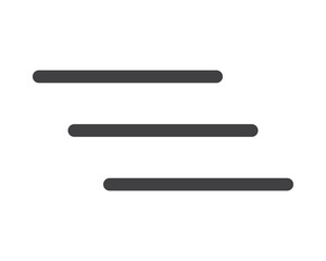 Hamburger menu icon, buttons for website, UI navigation, mobile app, presentation. Vector design elements and user Interface icons.