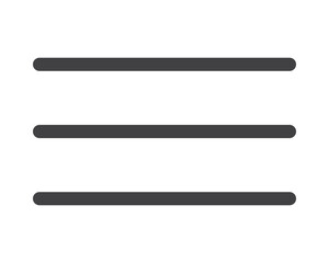 Hamburger menu icon, buttons for website, UI navigation, mobile app, presentation. Vector design elements and user Interface icons.