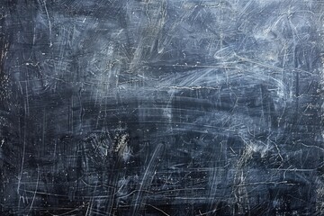 Fototapeta premium A black and white background with a lot of white paint splatters. The background is a mix of blue and gray