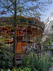carousel in park © Joanna