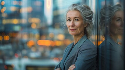 Portrait of a powerful business woman / Women in Tech