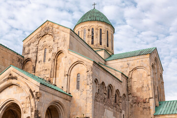 Obraz premium Bagrati Cathedral, a masterpiece of medieval Georgian architecture in Kutaisi, Georgia