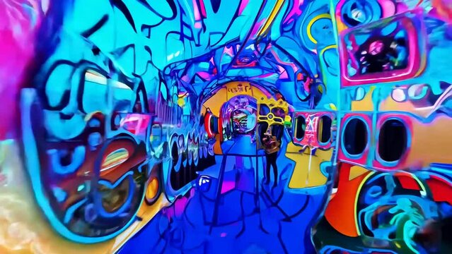 graffiti on the wall