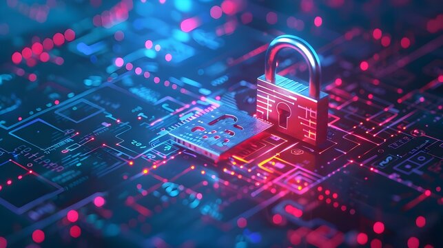 cyber security, internet connection, safety advice concept