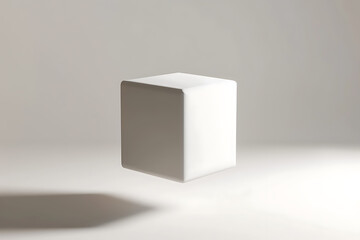 White cube, minimal, product display, showcase your brand, elevate your marketing. 
