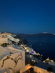 Obraz premium Santorini Coastline
