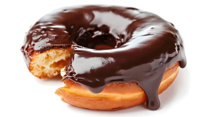 Delicious Chocolate Glazed Donut