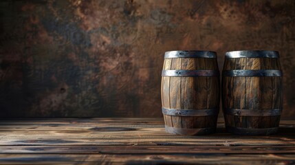 The Rustic Wooden Barrels