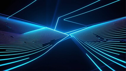 Abstract wallpaper background blue lines