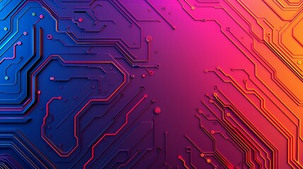 Quantum error correction techniques preventing errors in quantum computations, essential for reliable quantum information processing. Background Illustration, Bright color tones, , Minimalism,