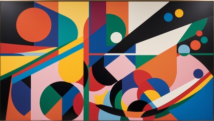 Abstract wallpaper background painting colorful design