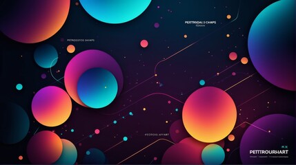 Abstract wallpaper background colorful shapes
