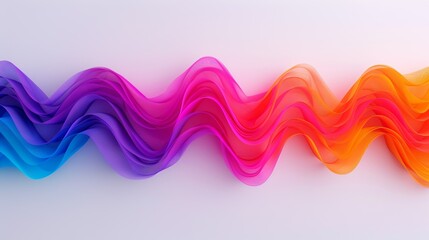 Quantum wave function mathematical description of a particle's quantum state, essential for calculating probabilities in quantum mechanics. Background Illustration, Bright color tones, , Minimalism,