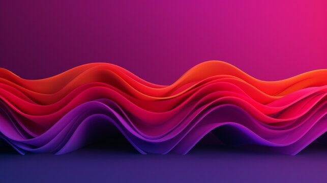 Wave function representing the quantum state of a particle, used to calculate probabilities of finding particles in specific states. Background Illustration, Bright color tones, , Minimalism,