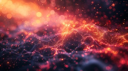 Obraz premium Quantum causal structures explore the relationships between events in quantum systems providing new perspectives on the nature of time and causality in the quantum realm Background Illustration,