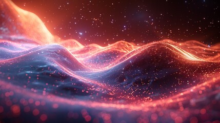 Quantum state discrimination involves distinguishing between different quantum states with applications in quantum communication and information processing Background Illustration, Bright color