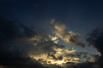 beautiful sky and clouds	