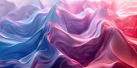 Obraz premium Abstract Fabric Waves