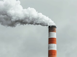 Carbon tech in industrial applications, showcasing advanced methods to reduce and store carbon emissions in factories