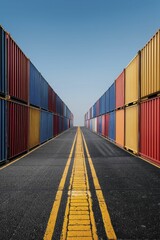 Green logistics in emerging markets, highlighting sustainable practices in the logistics sector of developing economies.