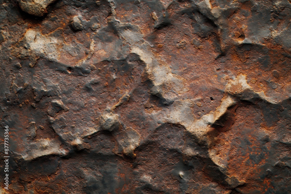 Canvas Prints The texture of rusty metal