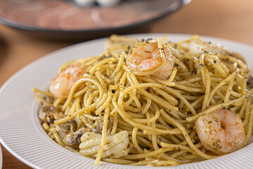 美味しそうなパスタ ランチやディナーなど