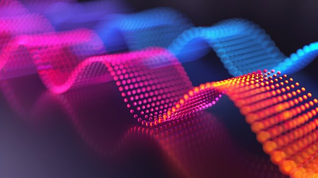 Monte Carlo methods probabilistic algorithms for simulating complex systems and solving optimization problems, widely used in quantum physics. Background Illustration, Bright color tones, ,